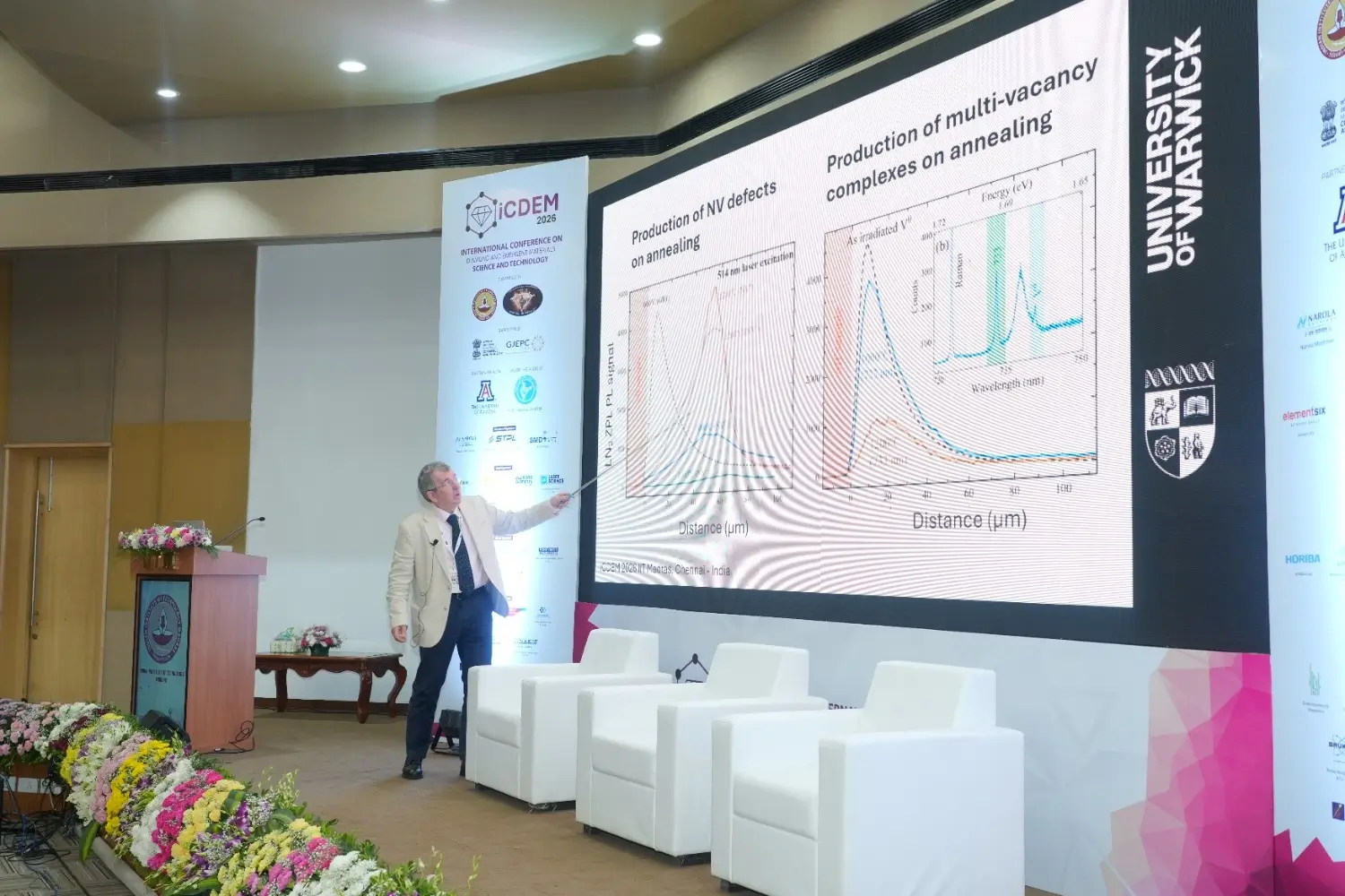 IIT Madras takes Indian Research on Diamond-based Technologies to the Global Stage